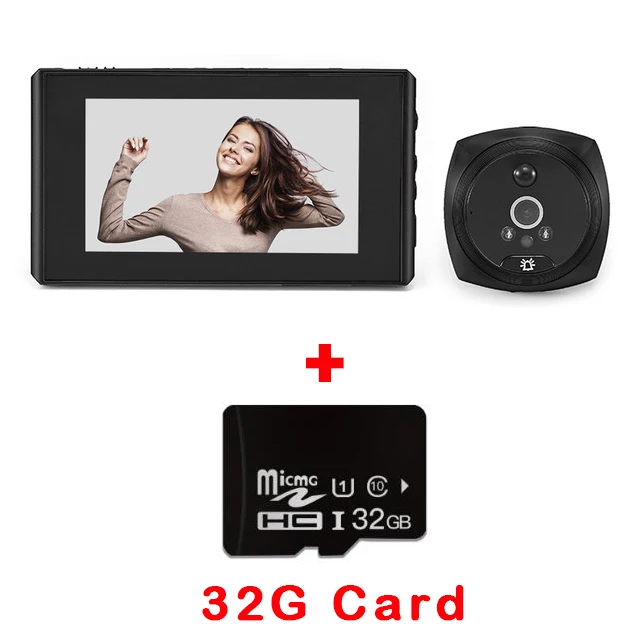 Door Peephole Camera Video Eye Video Doorbell 4.3 Inch LCD Digital Electronic Door Viewer Night Vision Support Motion Detection
Door Peephole Camera Video Eye Video Doorbell 4.3 Inch LCD Digital Electronic Door Viewer Night Vision Support Motion Detection