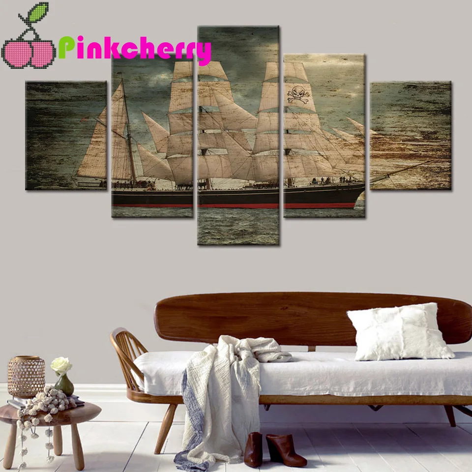 5d diy diamond painting 5 Piece Sea Rover Skull Sun Boat Night embroidery full square round diamond mosaic,crystal diamond k1211
5d diy diamond painting 5 Piece Sea Rover Skull Sun Boat Night embroidery full square round diamond mosaic,crystal diamond k1211