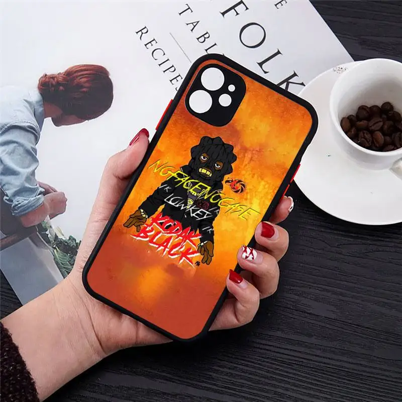 Fashion Kodak Black Rapper Hard Phone Case Matte Transparent for iPhone 7 8 11 12 s mini pro X XS XR MAX Plus cover funda
Fashion Kodak Black Rapper Hard Phone Case Matte Transparent for iPhone 7 8 11 12 s mini pro X XS XR MAX Plus cover funda