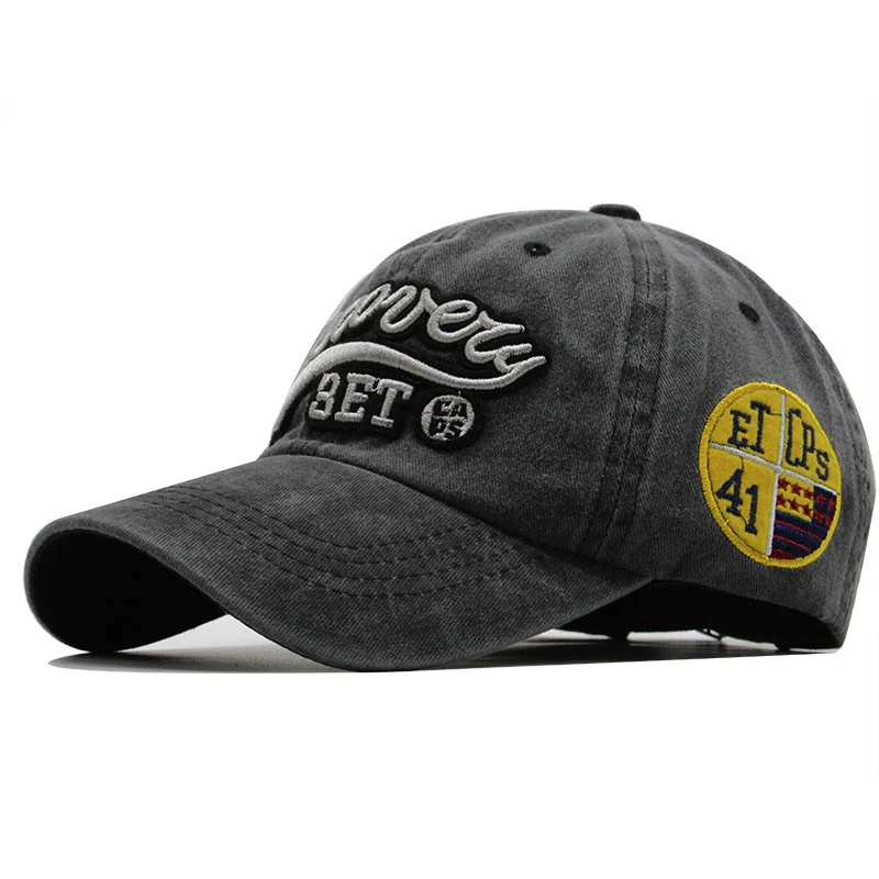 100% Washed Denim Baseball cap Snapback Hats Autumn Summer Hat for Men Women Caps Casquette hats Letter Embroidery Gorras
100% Washed Denim Baseball cap Snapback Hats Autumn Summer Hat for Men Women Caps Casquette hats Letter Embroidery Gorras