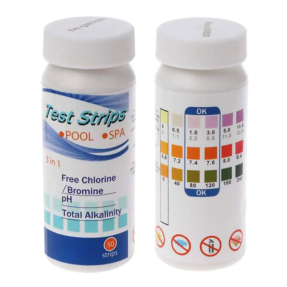 Practical PH Test Paper Drinking Water Test Strips Pool Test Strips 50pcs Urine Dipstick Iron Nitrite Copper
Practical PH Test Paper Drinking Water Test Strips Pool Test Strips 50pcs Urine Dipstick Iron Nitrite Copper