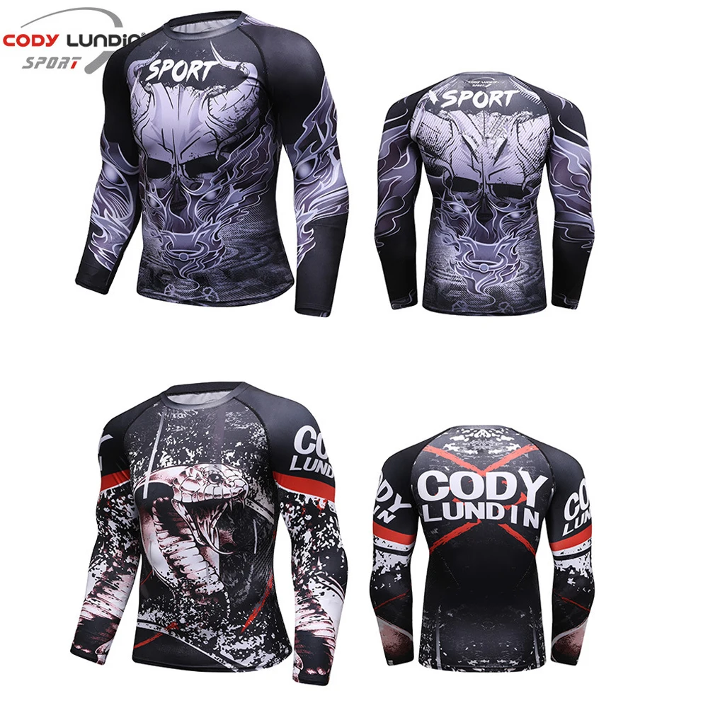 Футболка Mma Rashguard тематика Бразильское джиу джитсу Langarm Fitness Muay Thai боксерские