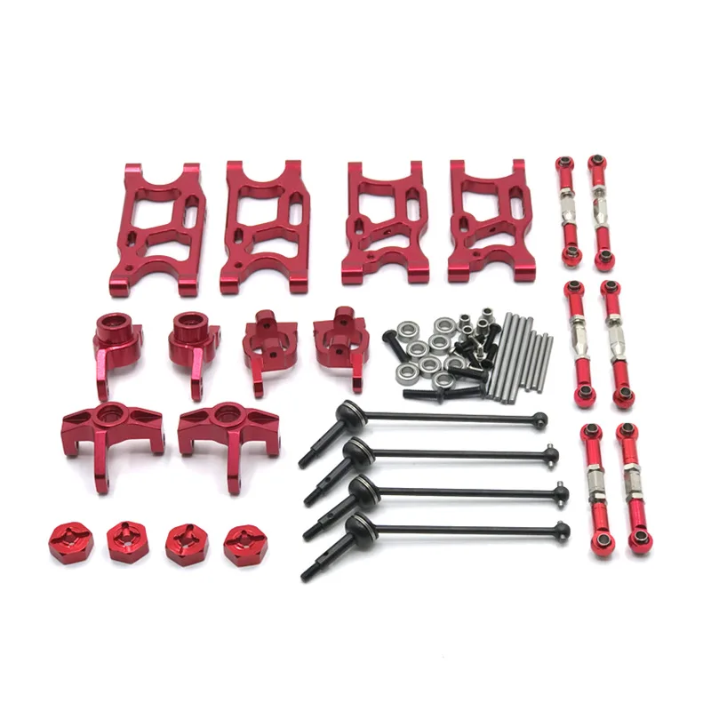 9 шт. для LC Racing 1/14 WLtoys 144001 1/12 124016-17-18-19 обновленные детали радиоуправляемых