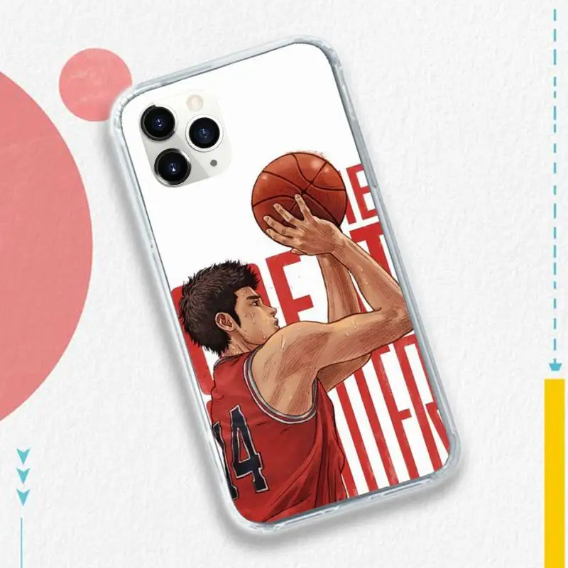 Japanese Anime Slam Dunk Rubber Phone Case for iPhone 11 12 pro XS MAX 8 7 6 6S Plus X 5S SE 2020 XR
Japanese Anime Slam Dunk Rubber Phone Case for iPhone 11 12 pro XS MAX 8 7 6 6S Plus X 5S SE 2020 XR