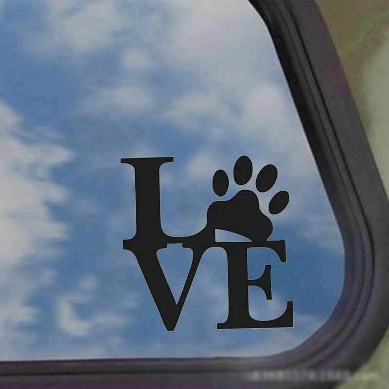BROSHOO Funny Pet Dog Lovers "LOVE PAW" Car Sticker Vinyl Waterproof Decal Decorative Auto Accessories Styling 12.5*13cm
BROSHOO Funny Pet Dog Lovers "LOVE PAW" Car Sticker Vinyl Waterproof Decal Decorative Auto Accessories Styling 12.5*13cm