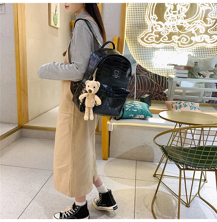 J3594 -New leisure multi-function backpack trend solid color large capacity Backpack
J3594 -New leisure multi-function backpack trend solid color large capacity Backpack
