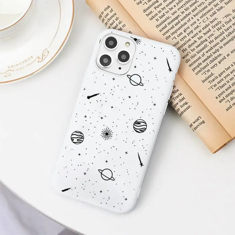 Creativity Starry sky universe Phone Case Candy Color White for iPhone 11 pro XS MAX 8 7 6 6S Plus X 5S SE 2020 XR 
Creativity Starry sky universe Phone Case Candy Color White for iPhone 11 pro XS MAX 8 7 6 6S Plus X 5S SE 2020 XR
