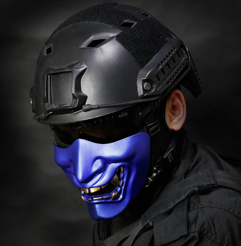 Tactical Airsoft Half Face Mask Lower Face Protective Mask Paintball CS BB Hunting Shooting Halloween Cosplay Costume Party Mask
Tactical Airsoft Half Face Mask Lower Face Protective Mask Paintball CS BB Hunting Shooting Halloween Cosplay Costume Party Mask