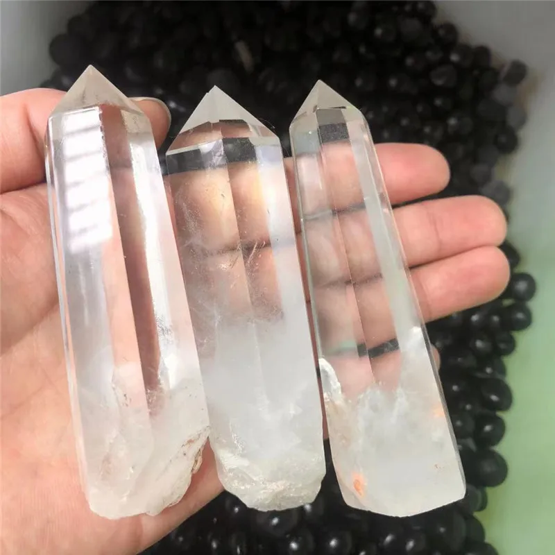 Natural Raw Crystal Point Healing Clear Quartz Raw Point For Aesthetic Room Decor
Natural Raw Crystal Point Healing Clear Quartz Raw Point For Aesthetic Room Decor