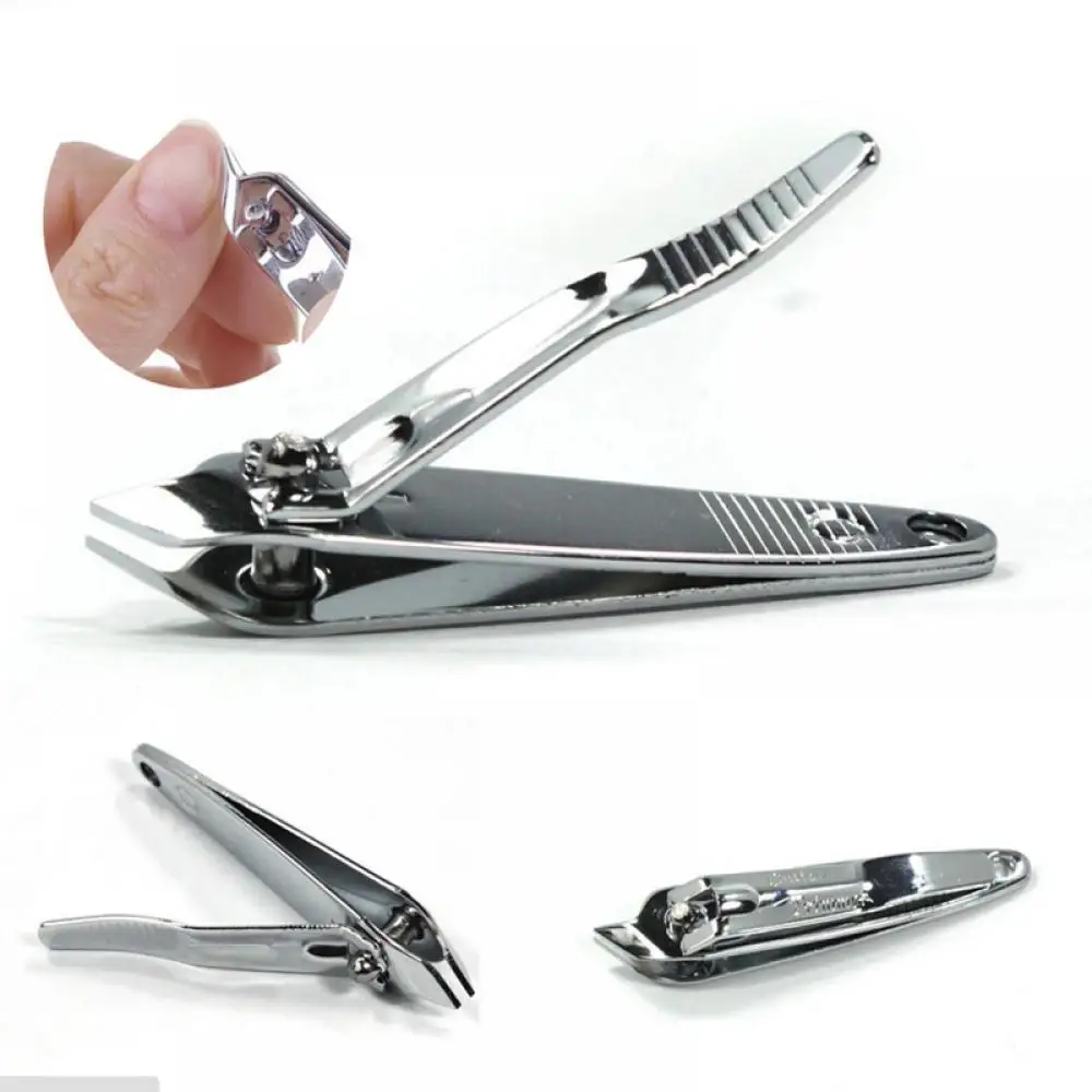 Silver Metal Hand Slant Nail Clipper Cuticle Cut Edge Finger Nail Clipper Pedicure Manicure Nail Art Cutter Trimmer Cutter Tools
Silver Metal Hand Slant Nail Clipper Cuticle Cut Edge Finger Nail Clipper Pedicure Manicure Nail Art Cutter Trimmer Cutter Tools