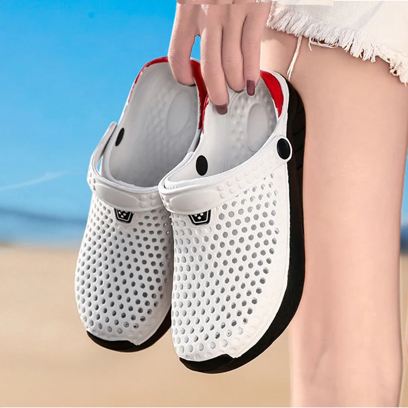 Sandals for Women Men Breathable Beach Shoes Fashion Garden Clog Aqua Shoes Trekking Wading Size 36-45
Sandals for Women Men Breathable Beach Shoes Fashion Garden Clog Aqua Shoes Trekking Wading Size 36-45