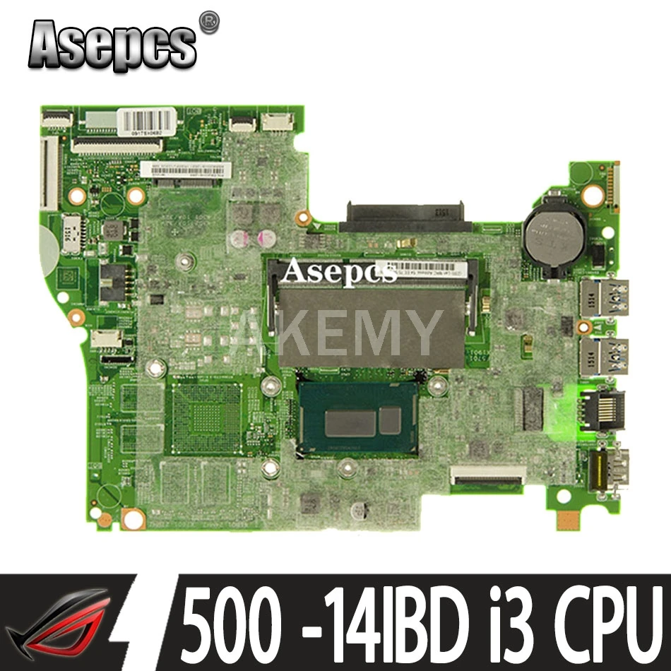 Для Lenovo YOGA 500 14IBD FLEX3 1470 YOGA500 материнская плата для ноутбука 448.03n02.001m CPU i3 DDR3 100% ТЕСТ
