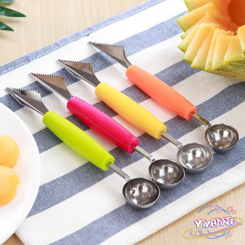 Kitchen Accessories Bakeware Cooking Vegetable Tools Hot 2 In1 Stainless Steel Double-end Melon Baller Scoop Fruit Platter Spoon
Kitchen Accessories Bakeware Cooking Vegetable Tools Hot 2 In1 Stainless Steel Double-end Melon Baller Scoop Fruit Platter Spoon