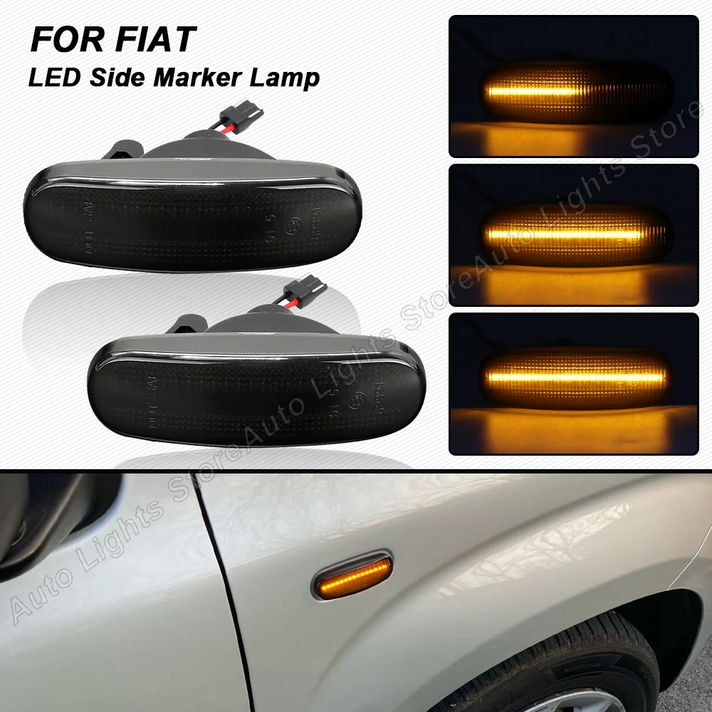 For Fiat Stilo Grande Punto Evo Panda Doblo Lancia Musa Dynamic LED Side Marker Light Arrow Turn Signal Blinker Indicator Lamp
For Fiat Stilo Grande Punto Evo Panda Doblo Lancia Musa Dynamic LED Side Marker Light Arrow Turn Signal Blinker Indicator Lamp