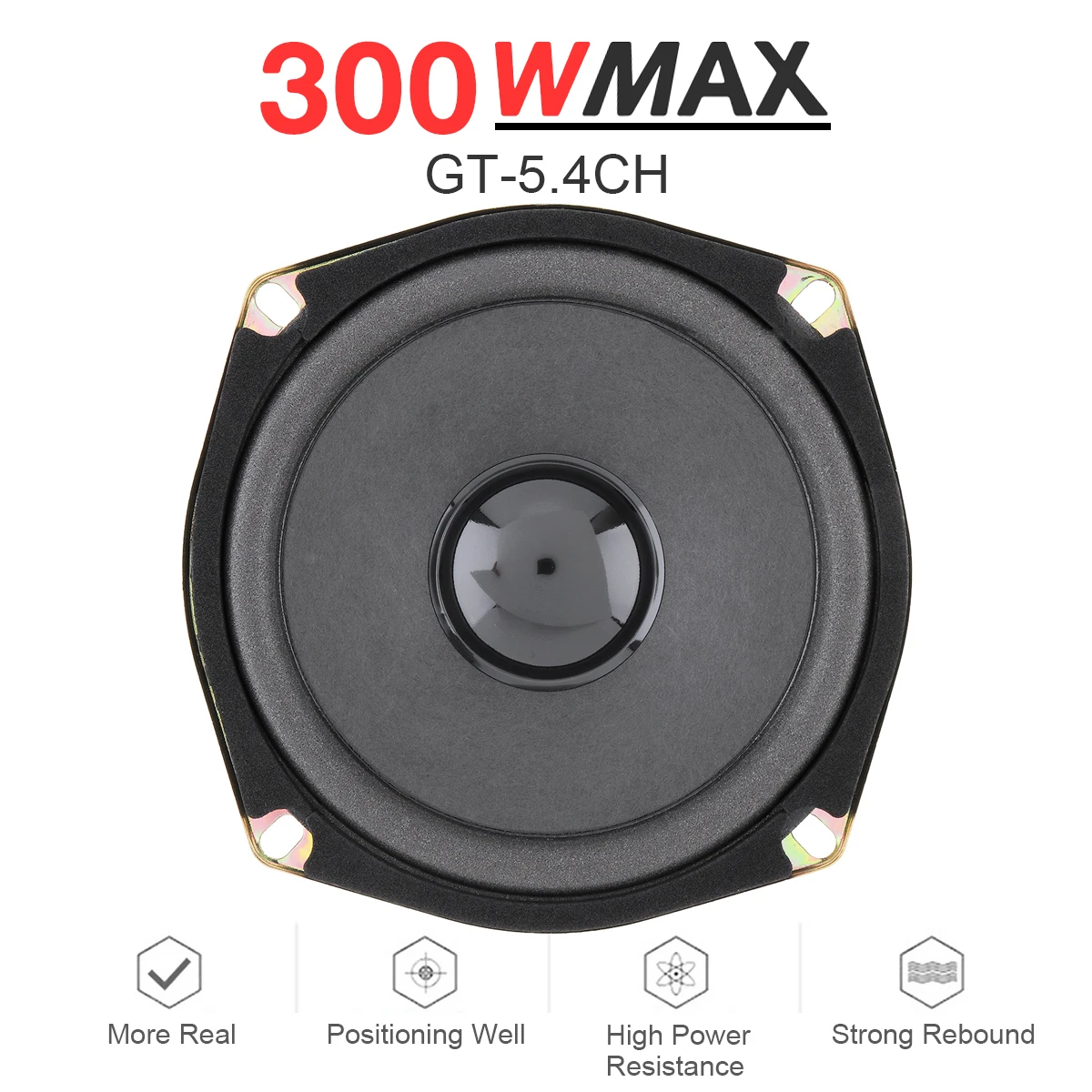 1pcs 5 Inch 300W Car Coaxial Speaker Vehicle Door Auto Audio Music Stereo Full Range Frequency Hifi Speakers Loudspeaker For Car
1pcs 5 Inch 300W Car Coaxial Speaker Vehicle Door Auto Audio Music Stereo Full Range Frequency Hifi Speakers Loudspeaker For Car