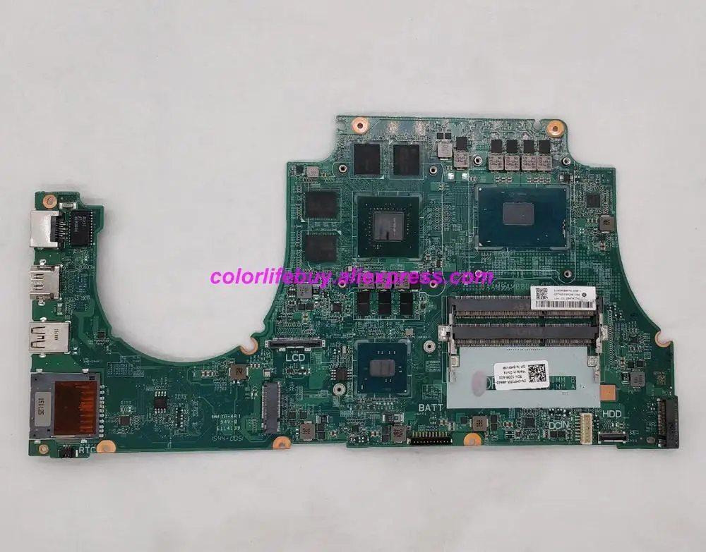 

Genuine MPYPP 0MPYPP CN-0MPYPP DAAM9AMB8D0 i7-6700HQ GTX960M 4G Laptop Motherboard for Dell Inspiron 15 7559 Notebook PC