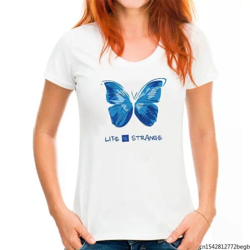 Butterfly Print Women's T Shirt
Butterfly Print Women's T Shirt