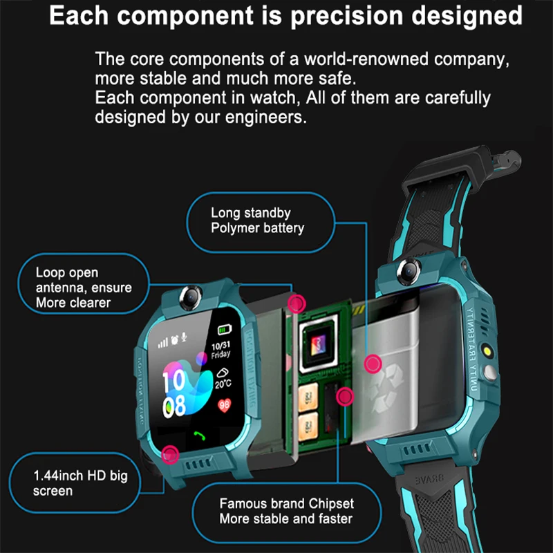 Q19 Kids Smart Watch Call Phone LBS Location Tracker SOS Waterproof Children Smartwatch SIM Card HD Video Call Child Watch
Q19 Kids Smart Watch Call Phone LBS Location Tracker SOS Waterproof Children Smartwatch SIM Card HD Video Call Child Watch