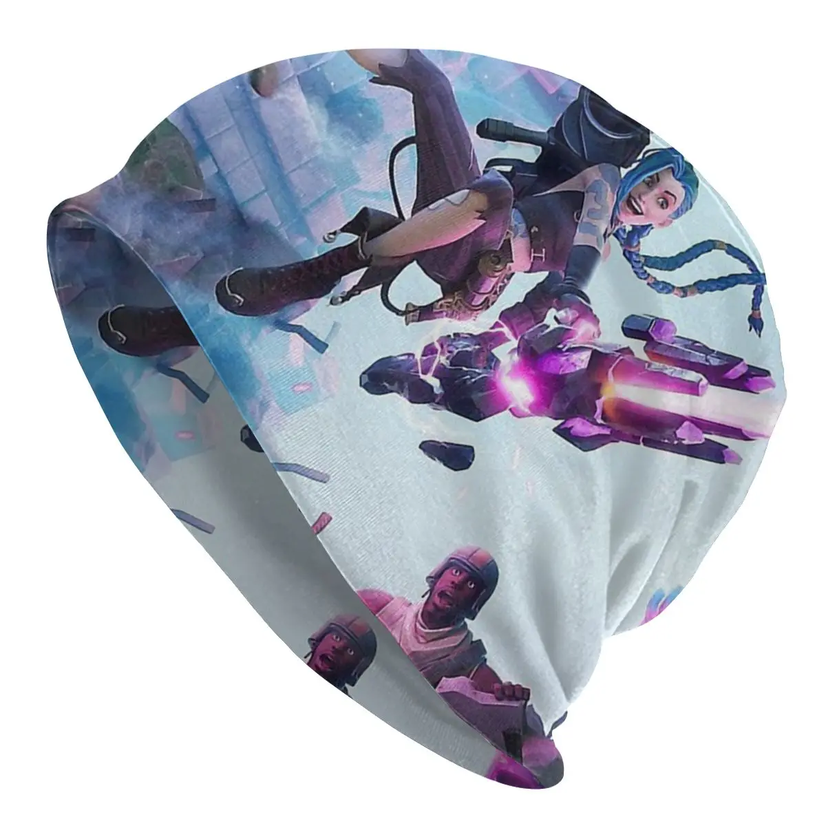 Jinx аниме Arcane Лига Легенд, зимние теплые беговые шапки, двухслойная тонкая шапка, дышащие шапки
Jinx аниме Arcane Лига Легенд, зимние теплые беговые шапки, двухслойная тонкая шапка, дышащие шапки
