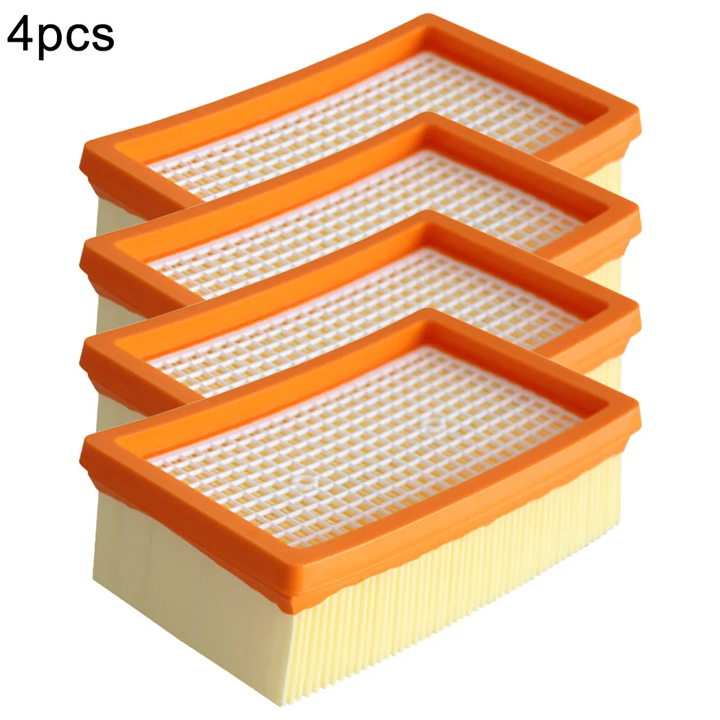4Pcs Flat Pleated Filters Replacement Filter for Karcher Vacuum Cleaner MV6 2.863-005.0 Wet And Dry Vacuum Cleaner Spare Part
4Pcs Flat Pleated Filters Replacement Filter for Karcher Vacuum Cleaner MV6 2.863-005.0 Wet And Dry Vacuum Cleaner Spare Part