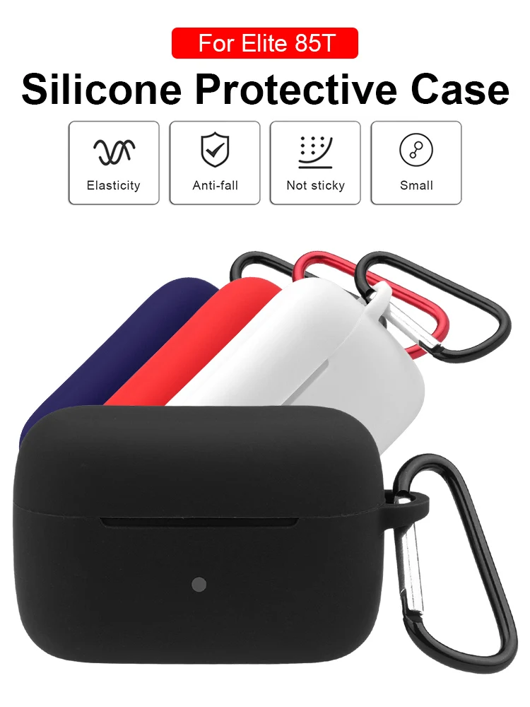 Silicone Earphones Case Earphone Cover For Elite 85T Earbuds Wireless Headphones Headset Dustproof Protective Case Shell
Silicone Earphones Case Earphone Cover For Elite 85T Earbuds Wireless Headphones Headset Dustproof Protective Case Shell