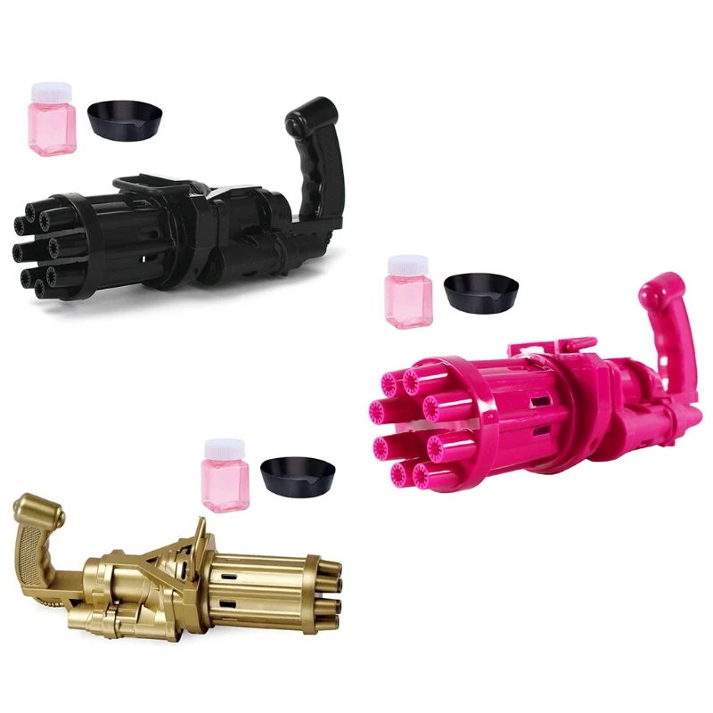 40JC 2-in-1 Outdoor Bubble Maker Playing Toys Gatling Bubble Toy Bubble Blowing Machine Sports Outdoor Toy for Kids Toddlers 
40JC 2-in-1 Outdoor Bubble Maker Playing Toys Gatling Bubble Toy Bubble Blowing Machine Sports Outdoor Toy for Kids Toddlers