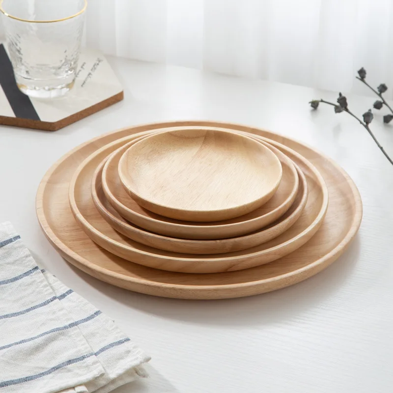 Rubber Wood Plate for Candy Fruit Saucer Tea Dessert Dinner Bread Food Storage Plate Tray
Rubber Wood Plate for Candy Fruit Saucer Tea Dessert Dinner Bread Food Storage Plate Tray
