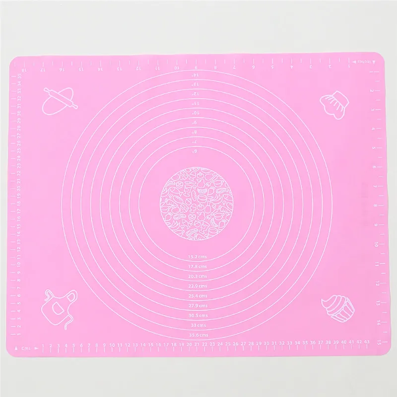 Silicone Rolling Pin Baking Mat For Oven Scale Rolling Dough Mat Baking Rolling Fondant Pastry Mat Non-stick Baking Tools
Silicone Rolling Pin Baking Mat For Oven Scale Rolling Dough Mat Baking Rolling Fondant Pastry Mat Non-stick Baking Tools