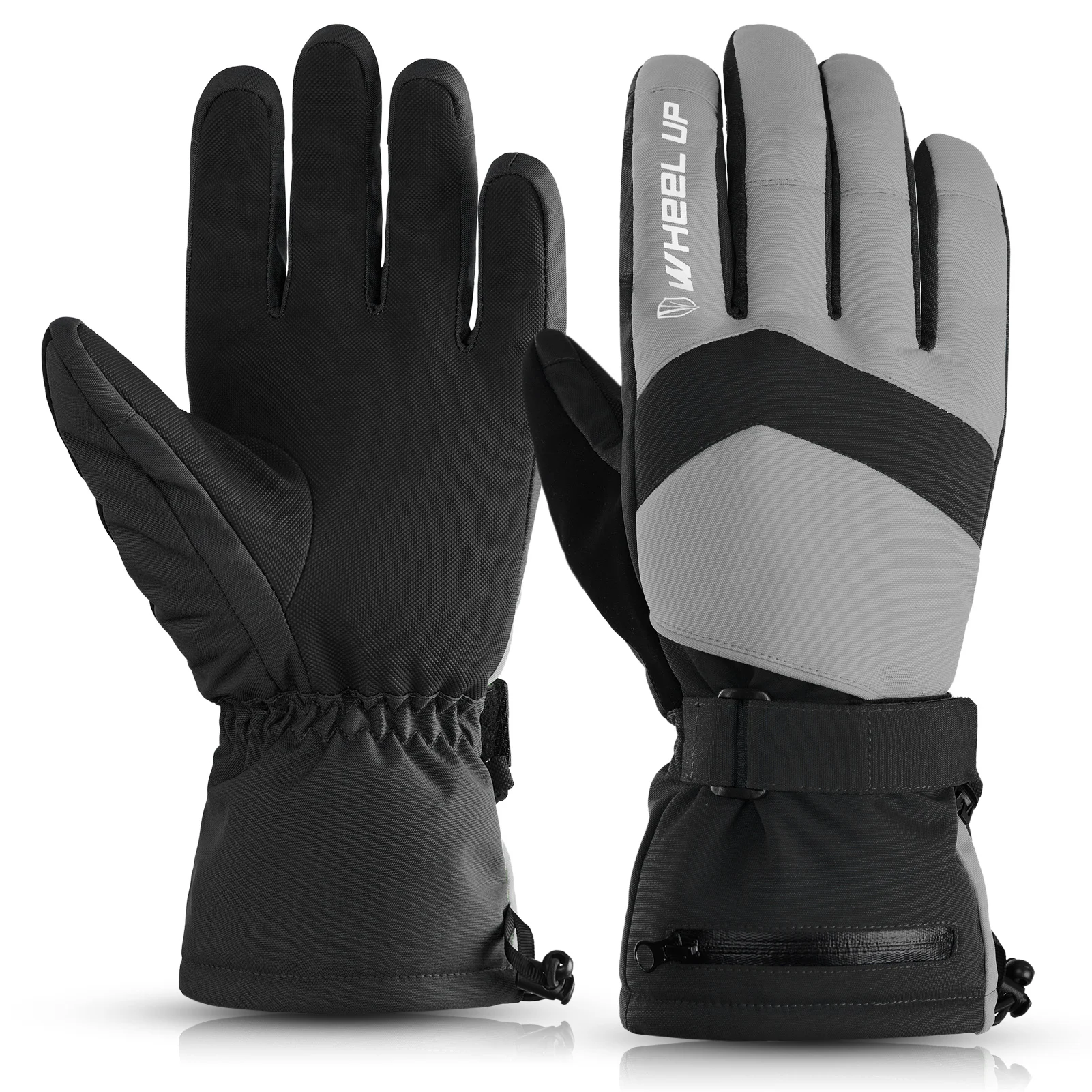 Warmth Snowboard Ski Gloves Waterproof Windproof Winter Gloves Bicycle Bike Cycling Glove Mittens for Adult with Storage Space
Warmth Snowboard Ski Gloves Waterproof Windproof Winter Gloves Bicycle Bike Cycling Glove Mittens for Adult with Storage Space