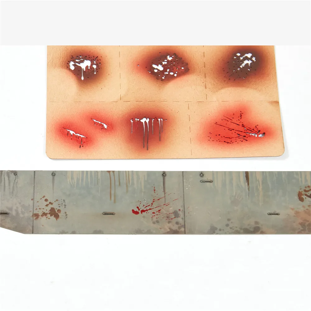 Splashes Effects Airbrush Stencils Mould Tools for 1/35 1/48 1/72 Scale LIANG-0005 Model Bloodstain Effect Tool
Splashes Effects Airbrush Stencils Mould Tools for 1/35 1/48 1/72 Scale LIANG-0005 Model Bloodstain Effect Tool