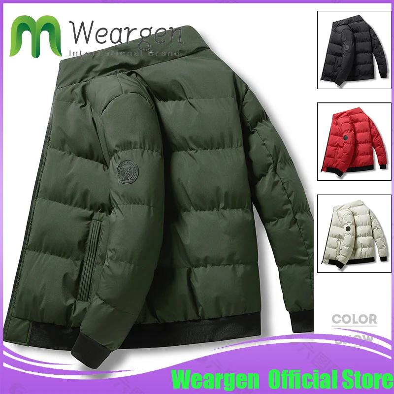 Weargen Men's Winter Warm Parkas Man Thicken Casual Jackets Coats Men Oversized Outwear Jacket Parkas 8668
Weargen Men's Winter Warm Parkas Man Thicken Casual Jackets Coats Men Oversized Outwear Jacket Parkas 8668