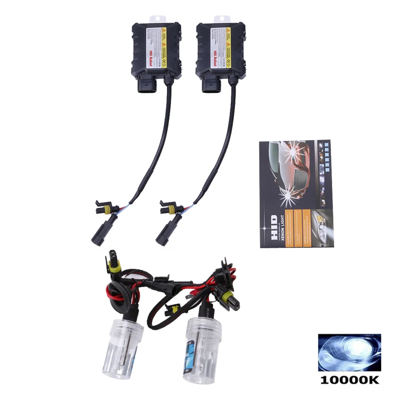 2pcs 10000k H1 HID Xenon Headlight Conversion Bulbs Kit 55W
2pcs 10000k H1 HID Xenon Headlight Conversion Bulbs Kit 55W