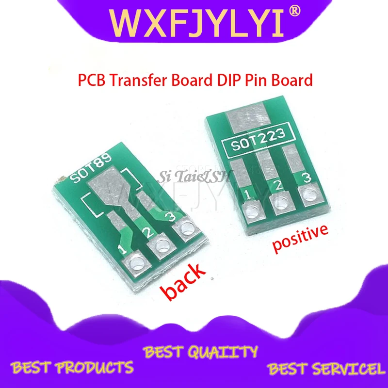 20 шт. SOT89 SOT223 для DIP PCB плата переноса Pin шаг адаптер keysets | Электронные компоненты и