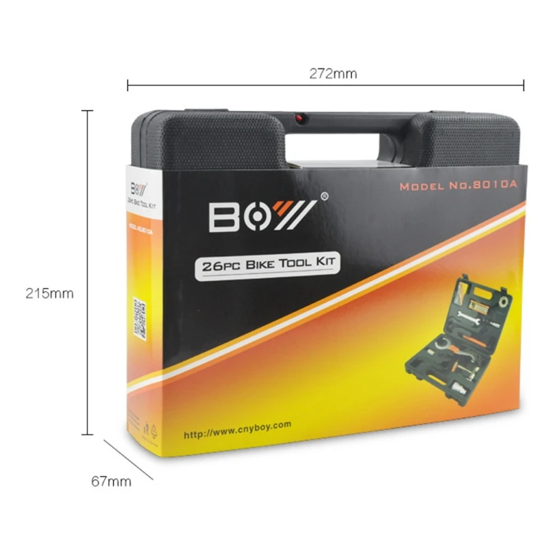 Bike Repair Tools Box Kit for MTB Bicycle Crank BB Bottom Bracket Hub Freewheel Pedal Spoke Chain Tyre Repair Tool
Bike Repair Tools Box Kit for MTB Bicycle Crank BB Bottom Bracket Hub Freewheel Pedal Spoke Chain Tyre Repair Tool