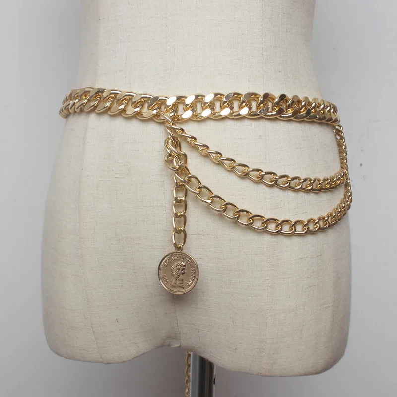 Ladies fashion tassel gold chain designer brand, luxury punk, ladies dress metal gold chain gold coin pendant belt dress
Ladies fashion tassel gold chain designer brand, luxury punk, ladies dress metal gold chain gold coin pendant belt dress