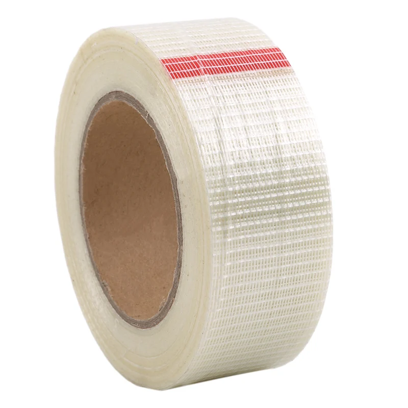 Transparent Cross Pattern Glass Fiber Toy Airplane Model Super Strong Single-Sided Tape Industrial Packaging Fixed Sealing Tape
Transparent Cross Pattern Glass Fiber Toy Airplane Model Super Strong Single-Sided Tape Industrial Packaging Fixed Sealing Tape