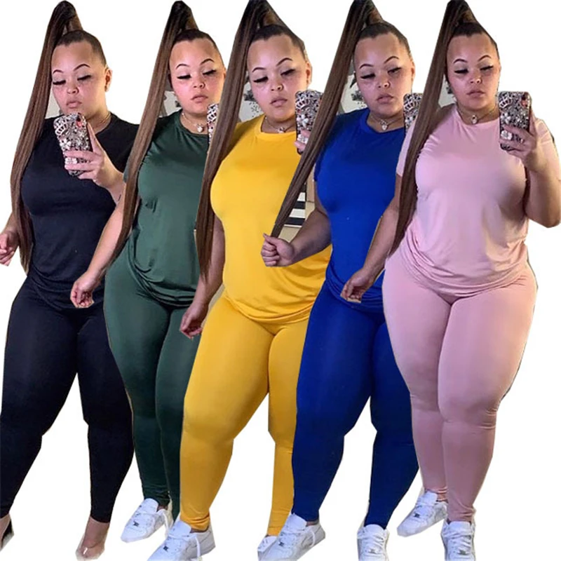 Sport Set Women 2 Piece Outfit Summer Tops and Leggings Pants Sweat Suits Plus Size Joggingpak Dames Wholesale Dropshipping
Sport Set Women 2 Piece Outfit Summer Tops and Leggings Pants Sweat Suits Plus Size Joggingpak Dames Wholesale Dropshipping