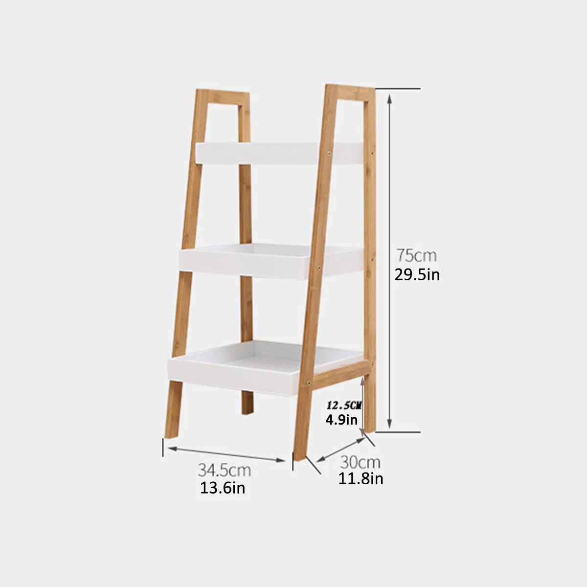 75x34.5x30cm Solid Wood Shelf 3-Tiers Practical Organizer Storage Rack Books Potted Stand Display Storage Furniture For Home
75x34.5x30cm Solid Wood Shelf 3-Tiers Practical Organizer Storage Rack Books Potted Stand Display Storage Furniture For Home