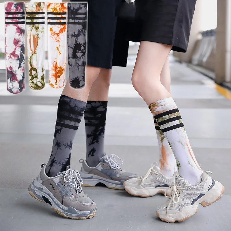 Summer and Autumn Personality Tie Dyeing Thin Calf Tube Socks Men and Women European and American Dance Street Couple Skateboard
Summer and Autumn Personality Tie Dyeing Thin Calf Tube Socks Men and Women European and American Dance Street Couple Skateboard