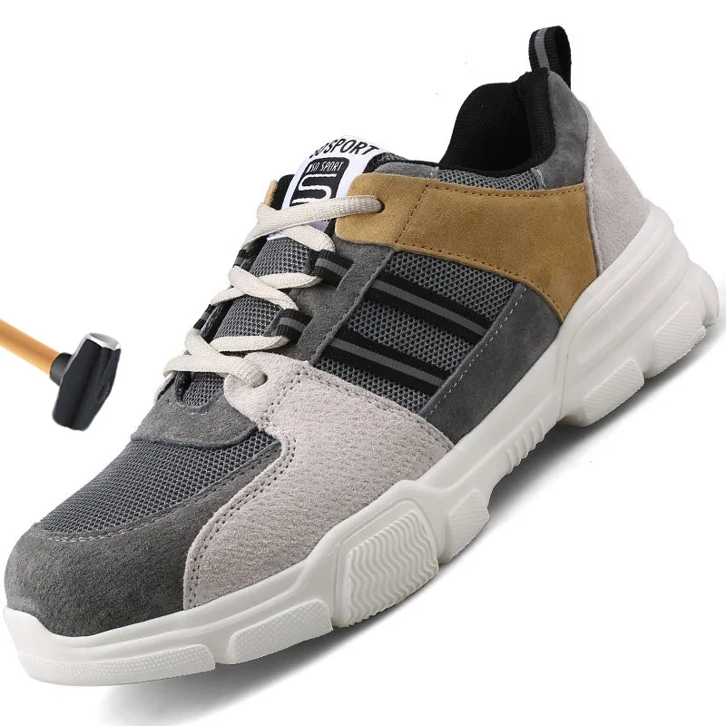 Men Work Safety Boots For Men Shoes Steel Toe Safety Shoes Male Shoes Anti-smashing Work Boots Cowhide Sneakers Plus Size 47
Men Work Safety Boots For Men Shoes Steel Toe Safety Shoes Male Shoes Anti-smashing Work Boots Cowhide Sneakers Plus Size 47
