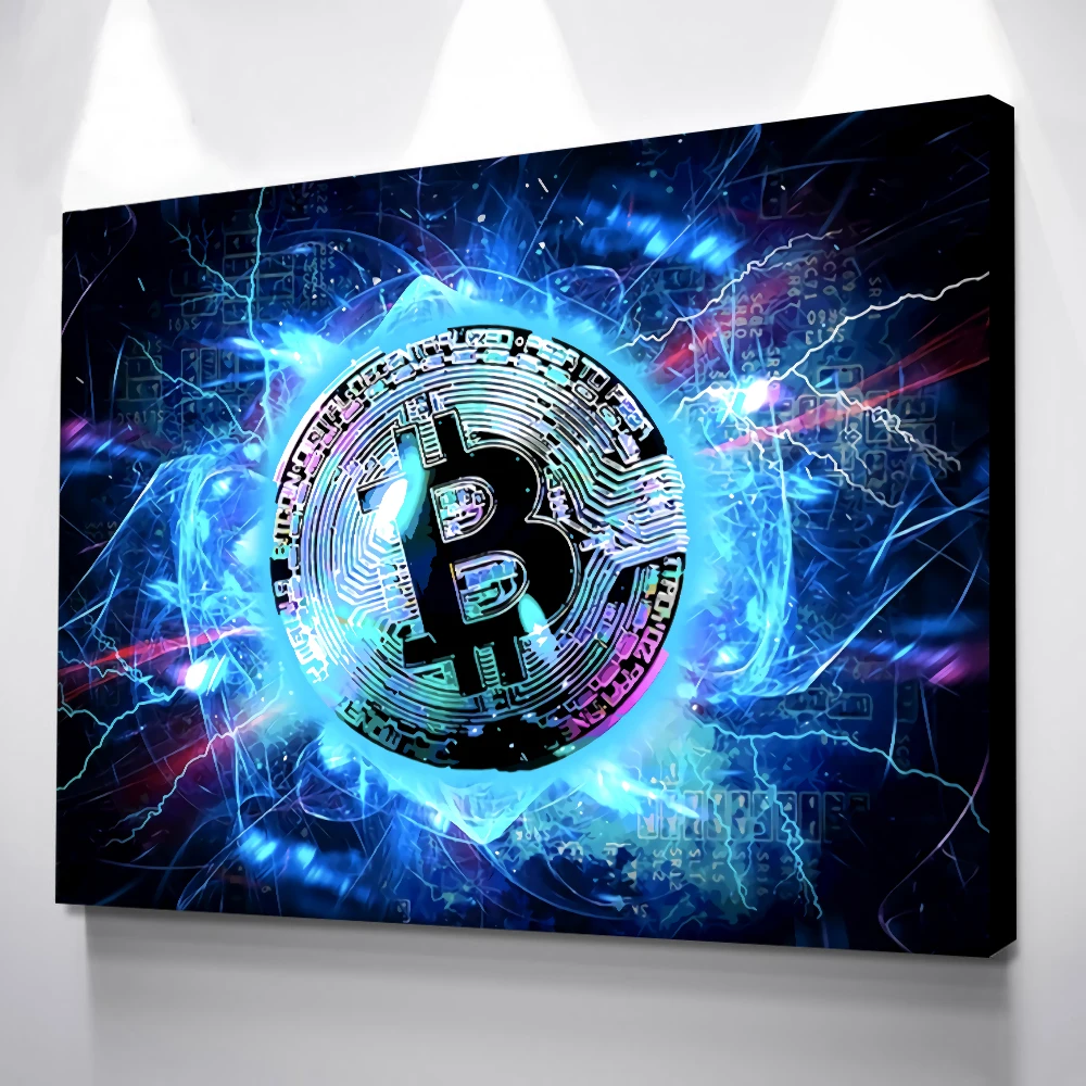 Nordic Modern Oil Painting Poster Bedside Background Bitcoin Print Painting Neon Glow Photo Fashion Wall Art Modular Home Decor
Nordic Modern Oil Painting Poster Bedside Background Bitcoin Print Painting Neon Glow Photo Fashion Wall Art Modular Home Decor