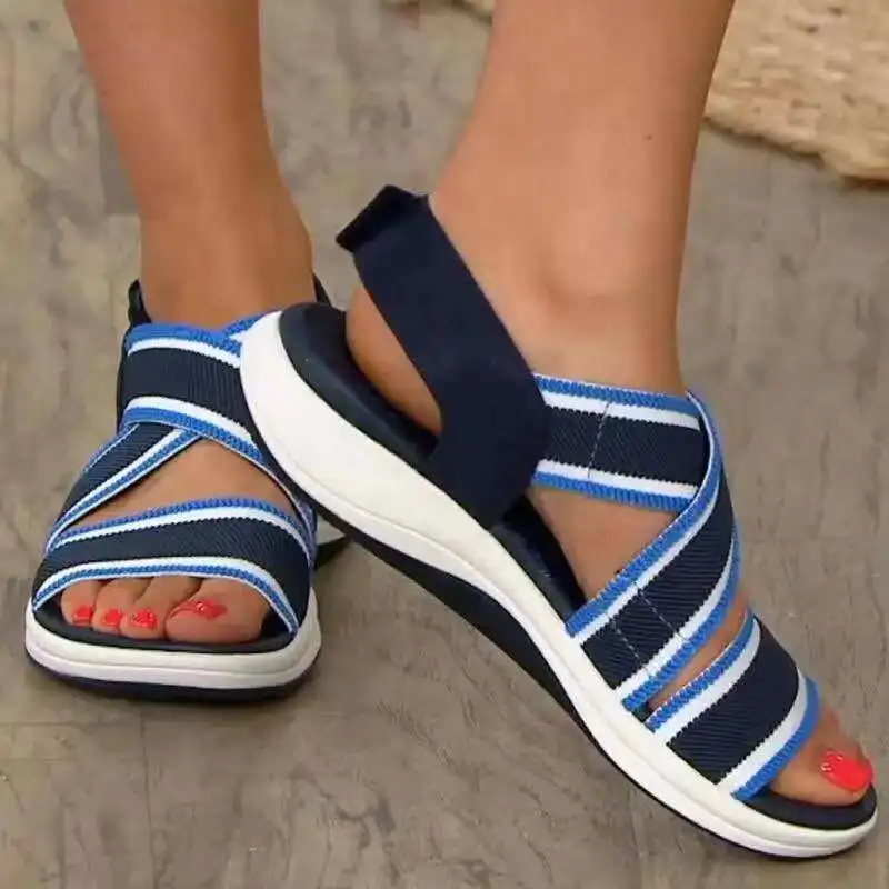 Sandalias Women 2021 Plus Size Casual Sandals Velcro Light Beach Sandals Women Shoes Socofy Sport Sandals Sandalias Mujer
Sandalias Women 2021 Plus Size Casual Sandals Velcro Light Beach Sandals Women Shoes Socofy Sport Sandals Sandalias Mujer