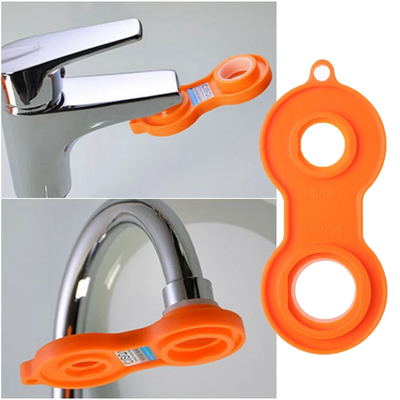 Plastic Sprinkle Faucet Aerator Tool Spanner Wrench Sanitaryware Repair Tool X6HD
Plastic Sprinkle Faucet Aerator Tool Spanner Wrench Sanitaryware Repair Tool X6HD