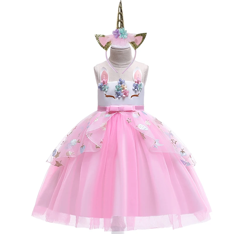 2020 Girl Christmas Unicorn Princess Dress Girl Birthday Party Gown Dresses Girls 3-10 years old Clothing Kid Tulle Costume Set
2020 Girl Christmas Unicorn Princess Dress Girl Birthday Party Gown Dresses Girls 3-10 years old Clothing Kid Tulle Costume Set