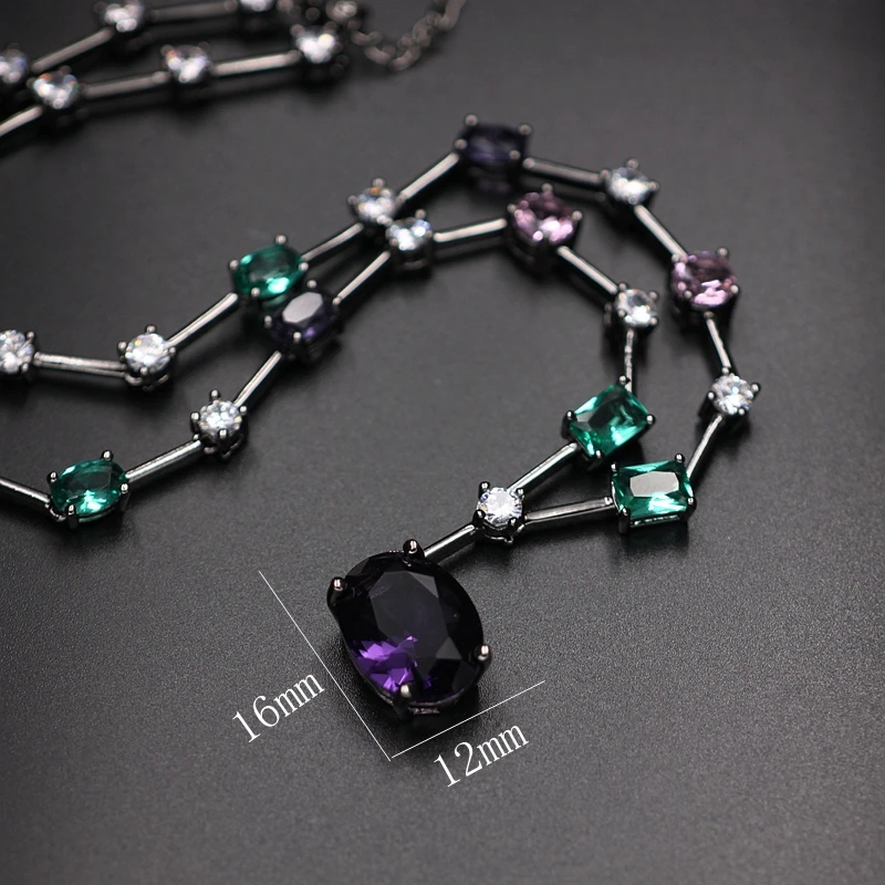 Multi Color Pendant Necklace Cubic Zirconia Women Choker Necklace Clear Crystal Glass Female Luxury Necklace new Fashion Jewelry
Multi Color Pendant Necklace Cubic Zirconia Women Choker Necklace Clear Crystal Glass Female Luxury Necklace new Fashion Jewelry