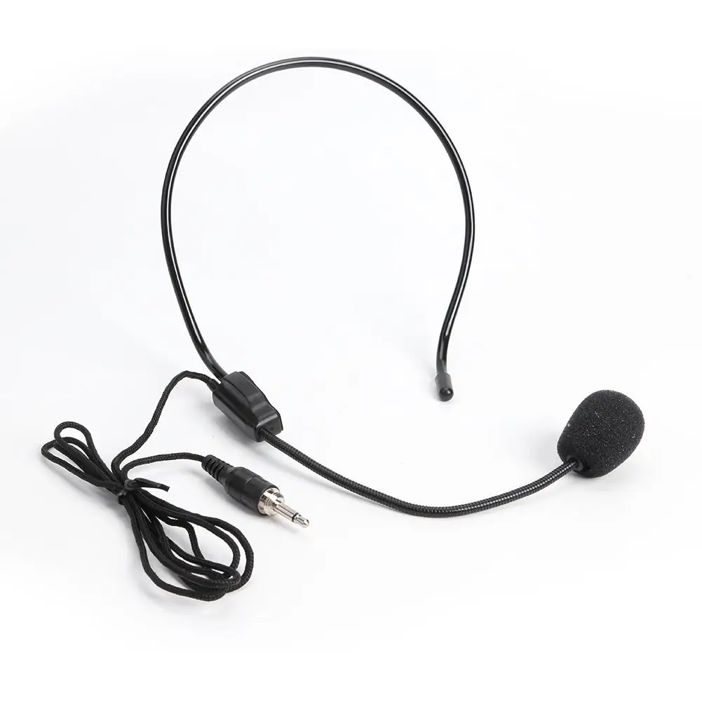 3.5mm Head-Mounted Microphone Noise Reduction MIC Headset Headband Head Wearing Unidirectional Microphone
3.5mm Head-Mounted Microphone Noise Reduction MIC Headset Headband Head Wearing Unidirectional Microphone