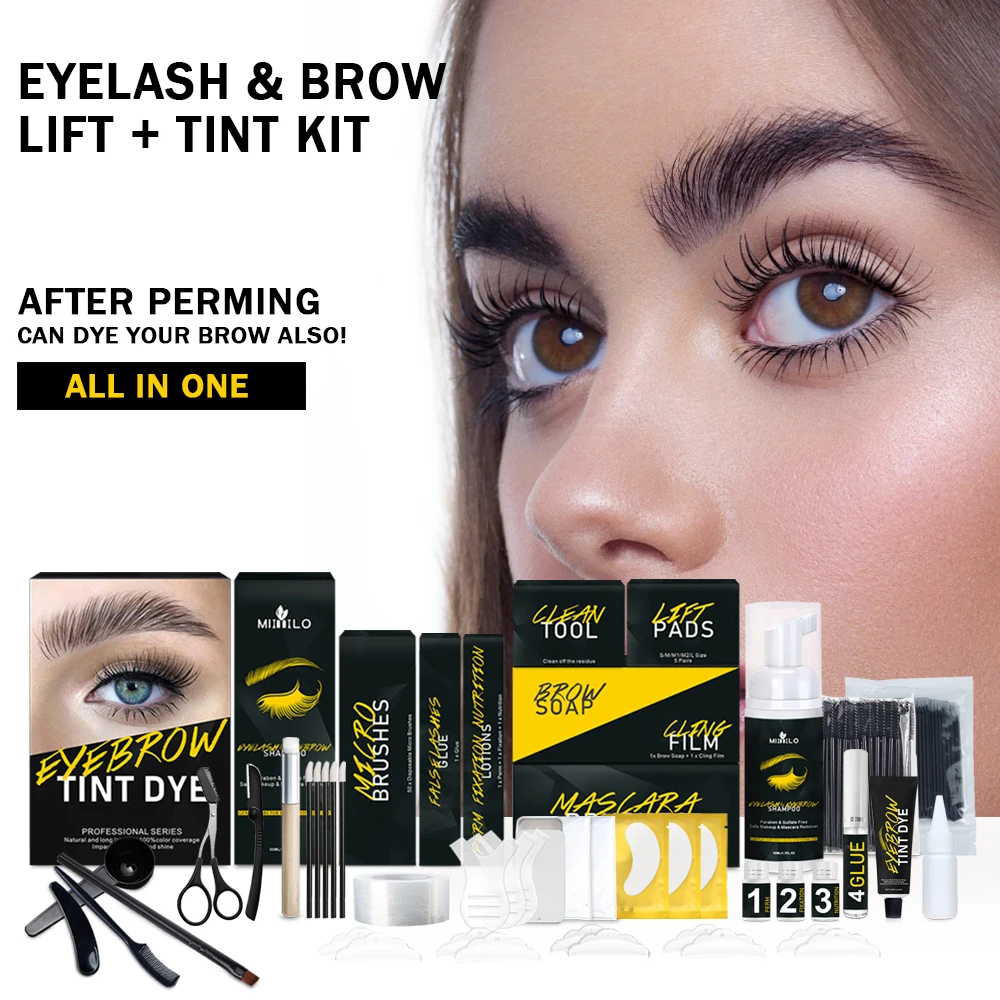 Lash Lift&Tint Professional Lifting Eyelashes LIfting Curling KIt Semi-Permanent Eyebrow Lamination Enhancer Beauty Salon Makeup
Lash Lift&Tint Professional Lifting Eyelashes LIfting Curling KIt Semi-Permanent Eyebrow Lamination Enhancer Beauty Salon Makeup