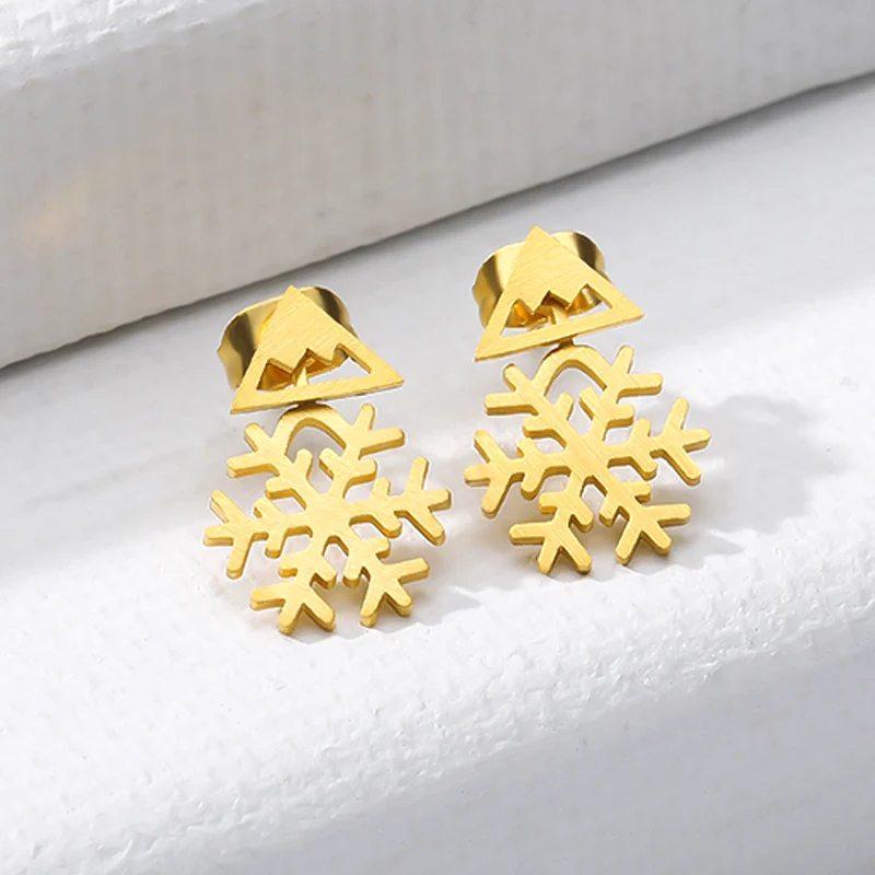 2019 New Snow Flower Stud Earrings For Women Stainless Steel Snowflak Earrings Lovers Party Best Christmas Earrings Gifts
2019 New Snow Flower Stud Earrings For Women Stainless Steel Snowflak Earrings Lovers Party Best Christmas Earrings Gifts