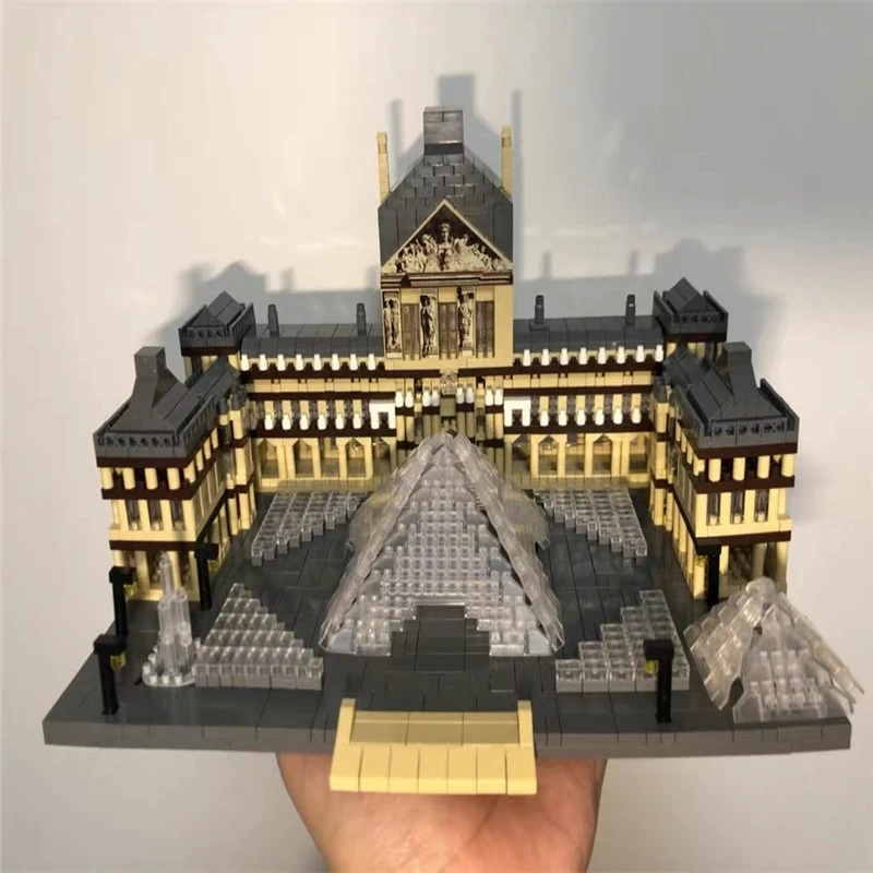 Lezi 8040 World Architecture Paris Louvre Museum Fountain Model DIY Mini Diamond Blocks Bricks Building Toy for Children no Box
Lezi 8040 World Architecture Paris Louvre Museum Fountain Model DIY Mini Diamond Blocks Bricks Building Toy for Children no Box