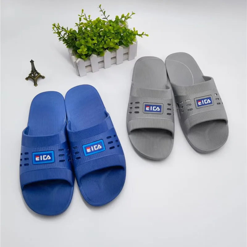 2021 New Men's Slippers PVC Thick Bottom Non-Slip Waterproof Soft Home Indoor Bath Sandals Factory Wholesale
2021 New Men's Slippers PVC Thick Bottom Non-Slip Waterproof Soft Home Indoor Bath Sandals Factory Wholesale